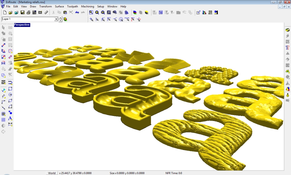3D Render Sample EzyNest Software